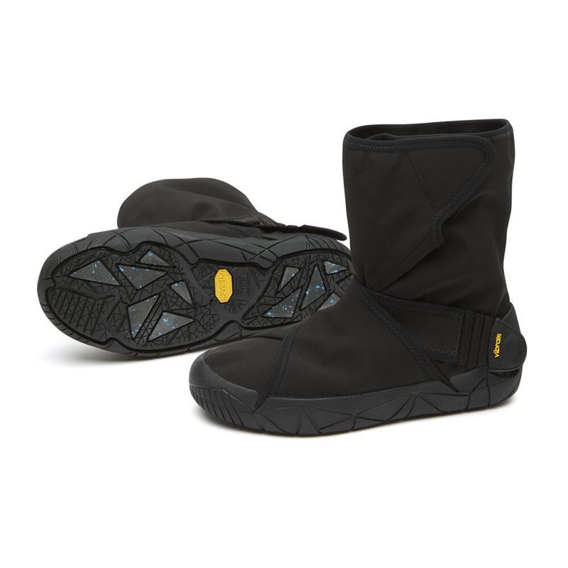 Vibram Furoshiki Oslo WP Arctic Grip Férfi Bakancs - Fekete LZBV546